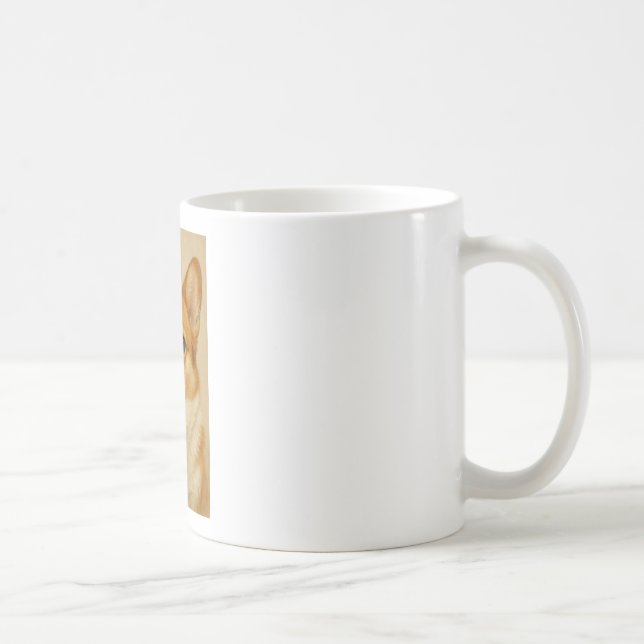 Caneca De Café Corgi's Mugs (Direita)