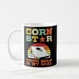 Caneca De Café Corn Star O Seu Buraco É O Meu Fim Da Vintage Corn