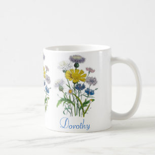 Caneca De Café Cornflower Personalizados