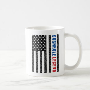 Caneca De Café Cornhole Legend USA
