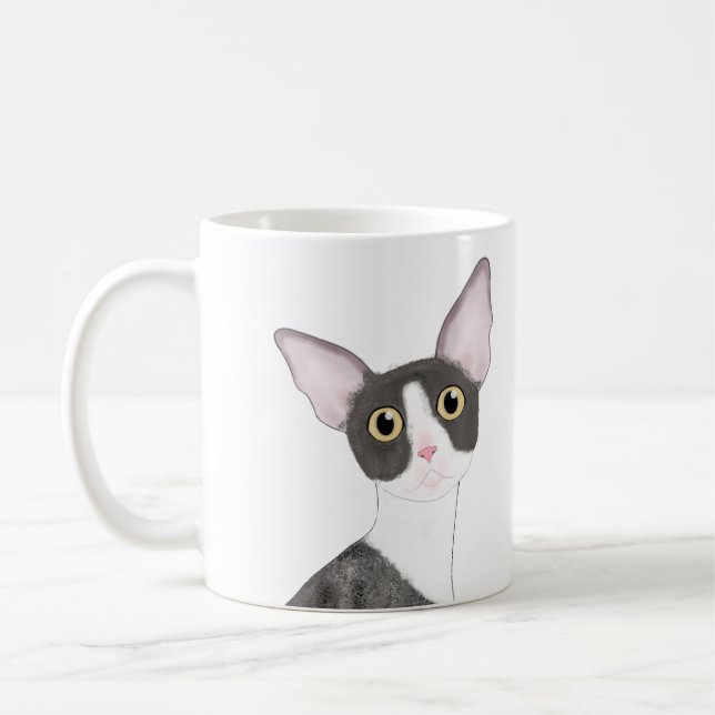 Caneca De Café Cornish Rex Mug (Esquerda)
