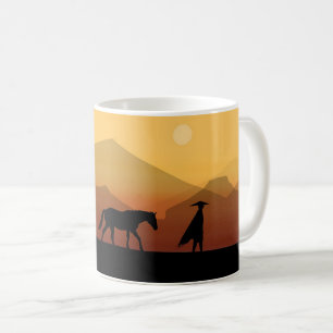 Caneca De Café Coro Espanhol e Mug de Café Silhouette