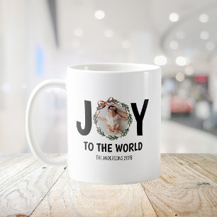 Caneca De Café Coroa Botânica de Natal Foto