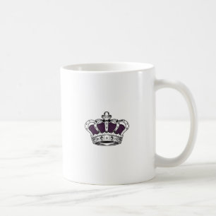 Caneca De Café Coroa - Roxo