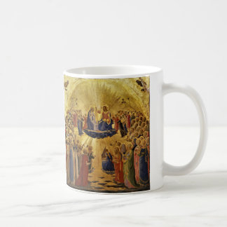 Caneca De Café Coroação da Virgem por Fra Angelico