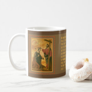 Caneca De Café Coroação de St Joseph por Jesus Memorare