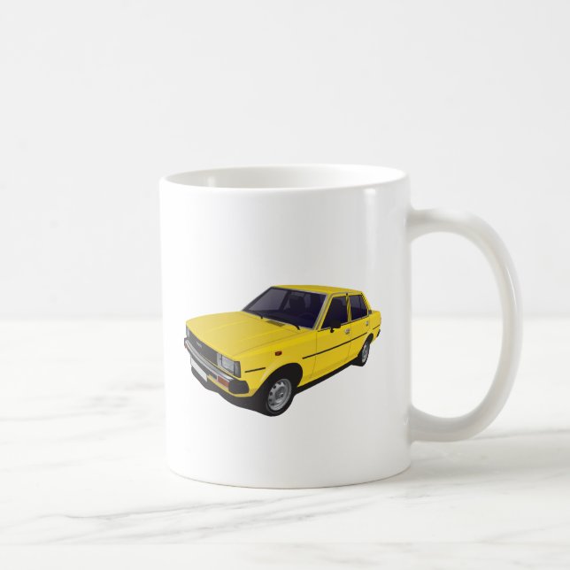 Caneca De Café Corolla DX KE70 Amarelo (Direita)