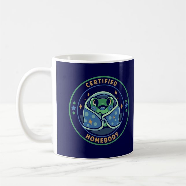 Caneca De Café Corpo Certificado em Casa (Esquerda)