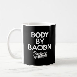 Caneca De Café Corpo Por Bacon Funny Bacon Lover