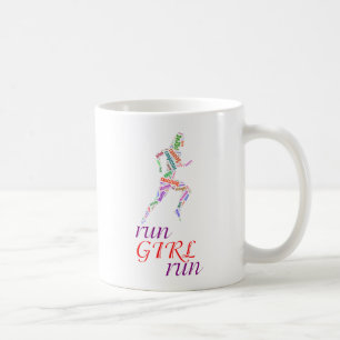 Caneca De Café Corra, garota.