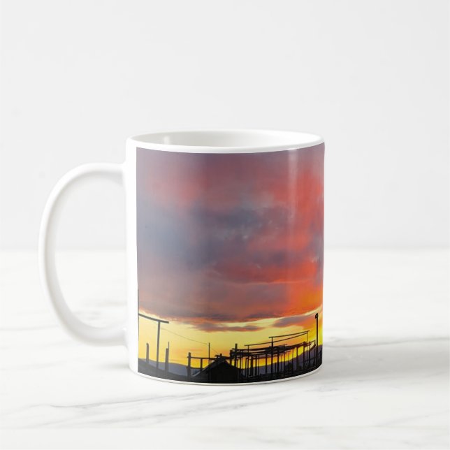 Caneca De Café Corral at Sunset Mug (Esquerda)