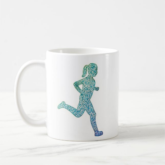 Caneca De Café "Corre com resistência"  (Esquerda)