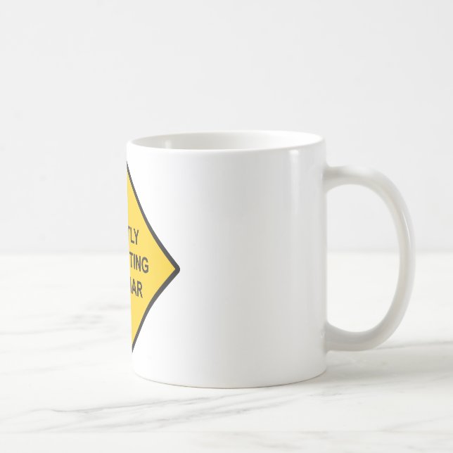 Caneca De Café Correção Silenciosa da Gramática (Direita)