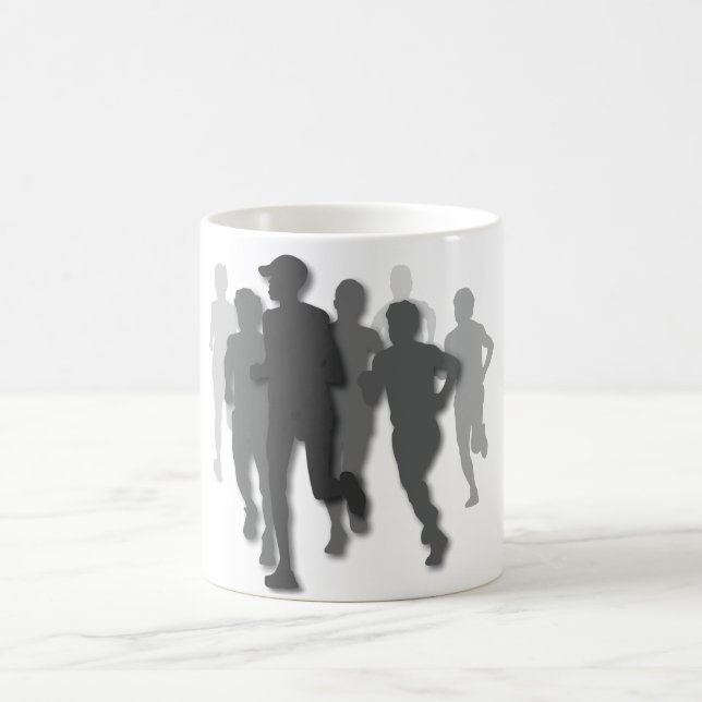 Caneca De Café corredor de maratona (Centro)