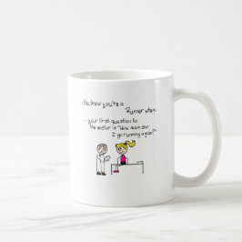 Caneca De Café Corredor quando. .doctor