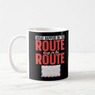 Caneca De Café Correio Funny Mail Carrier