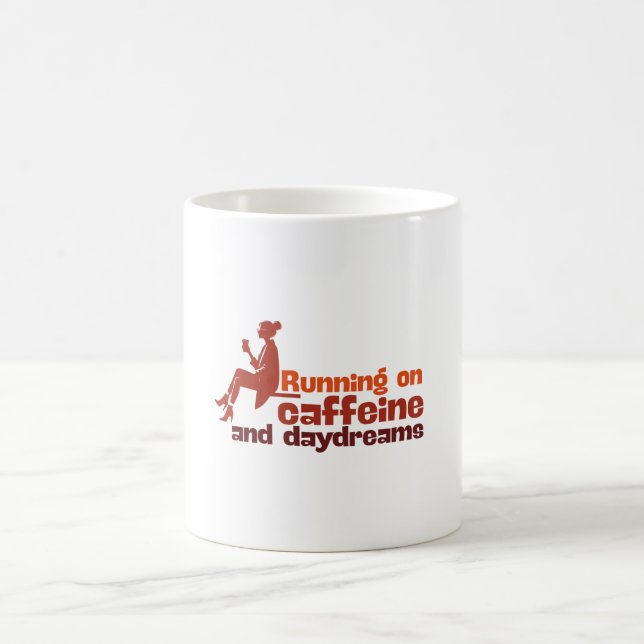 Caneca De Café Correndo em Caffeine e Drydreame (Centro)