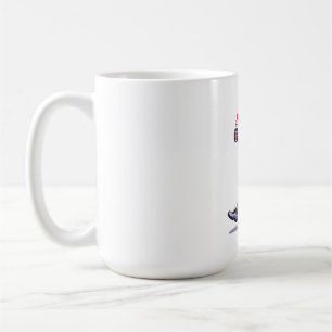 Caneca De Café Correndo Tarde = Meu Cardio