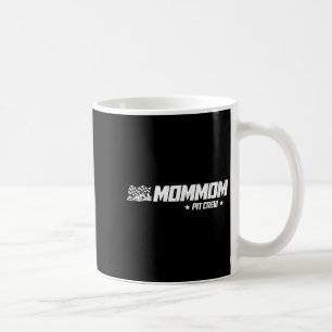 Caneca De Café Corrida de Aniversário do Carro de Corrida da Mãe