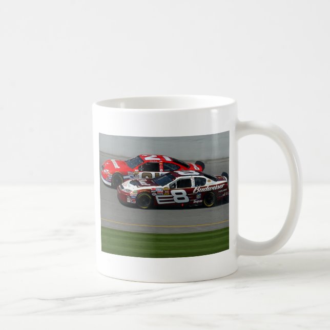 Caneca De Café Corrida de Automóveis (Direita)