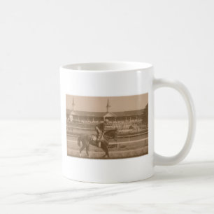 Caneca De Café Corrida de cavalos histórica