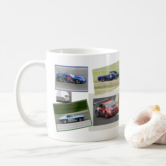 Caneca De Café Corrida do motor (Com Donut)