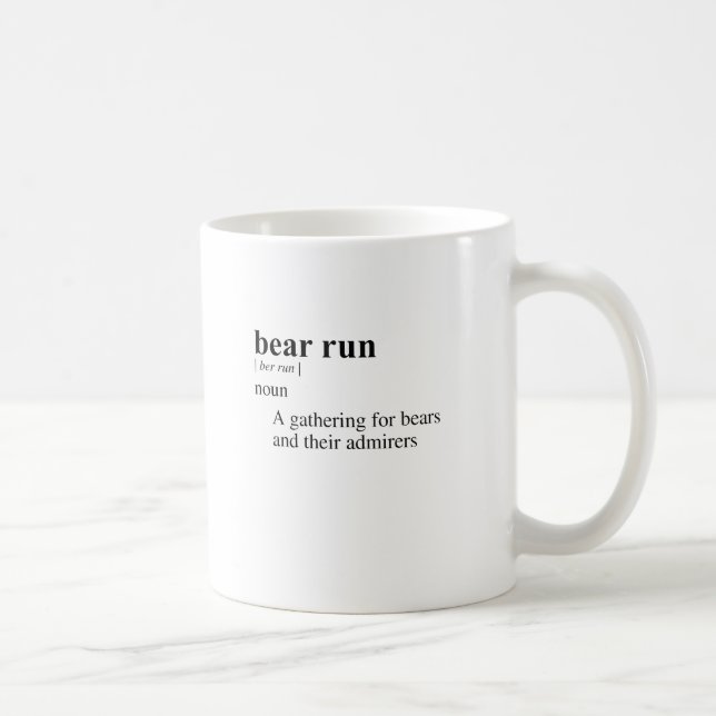 CANECA DE CAFÉ CORRIDA DO URSO (Direita)