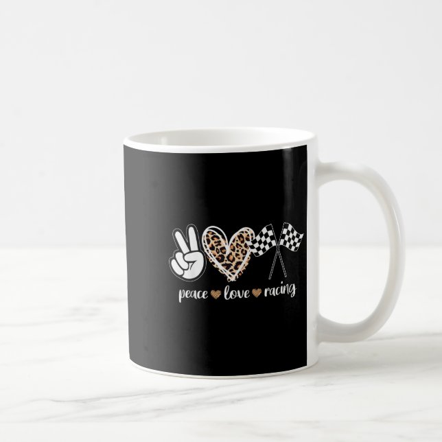 Caneca De Café Corrida Paz Amor  (Direita)