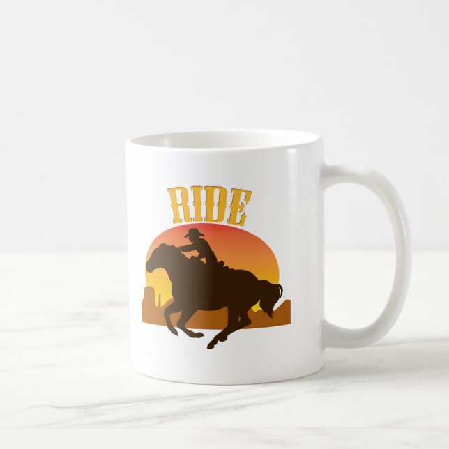 Caneca De Café Corrida Sunset (Direita)