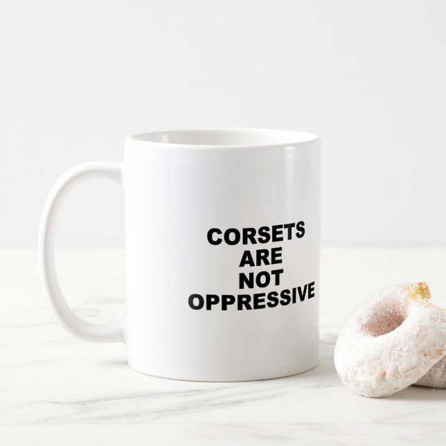 Caneca De Café Corsets Mug (Com Donut)