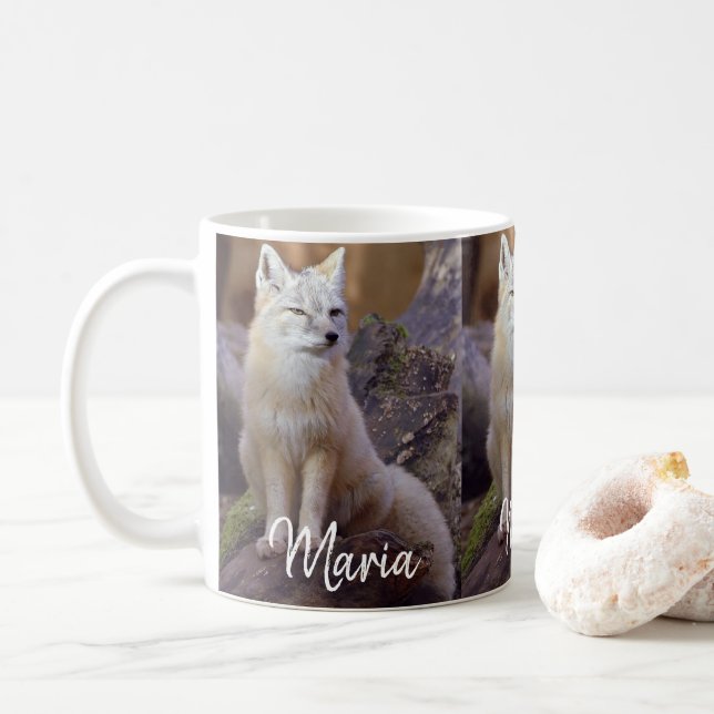 Caneca De Café Corso Fox Mug (Com Donut)