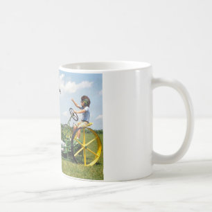 Caneca De Café Cortador de relva grande do bloco