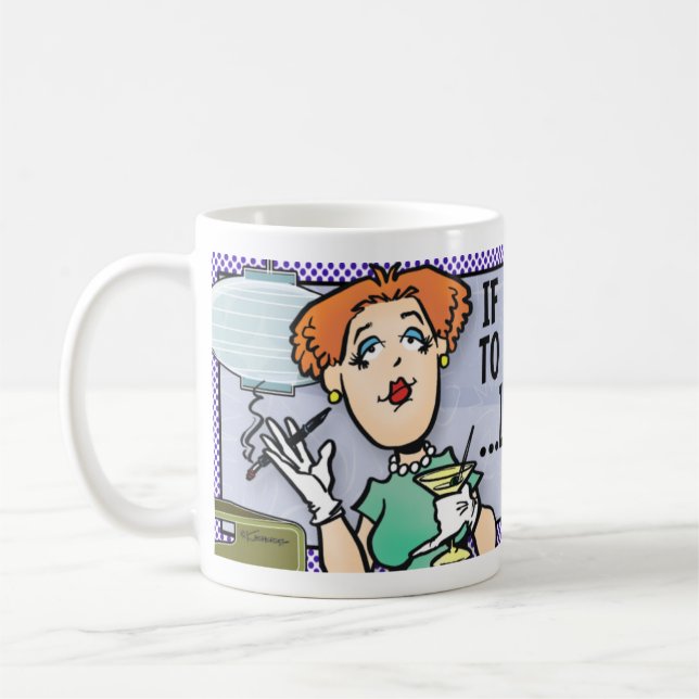 Caneca De Café Cortar o Mostarda (Esquerda)