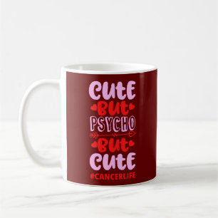 Caneca De Café CORTE MAS PSIQUO, MAS BOM aniversário #CANCERLIFE