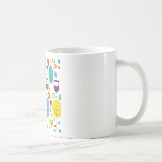 Caneca De Café Coruja (Direita)
