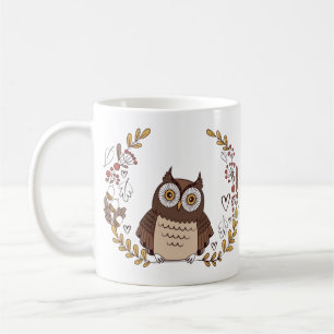 Caneca De Café Coruja