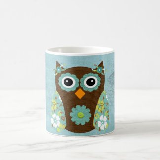 Caneca De Café Coruja Alice do desenhista