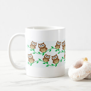 Caneca De Café Coruja Coruja
