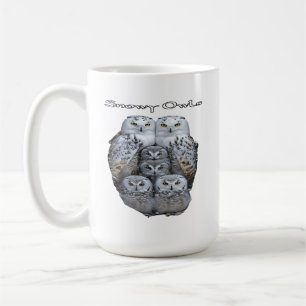Caneca de Café Coruja da Neve