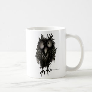 Caneca De Café Coruja de noite engraçada