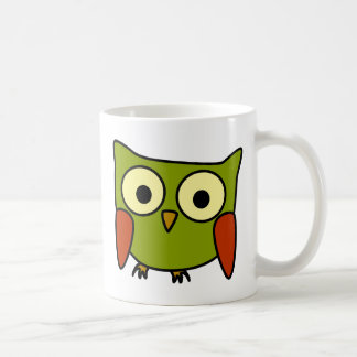 Caneca De Café Coruja Groovy