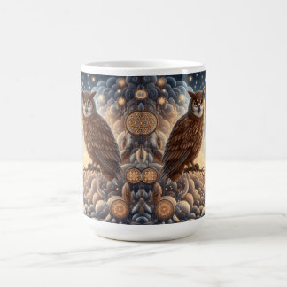 Caneca De Café Coruja Natal
