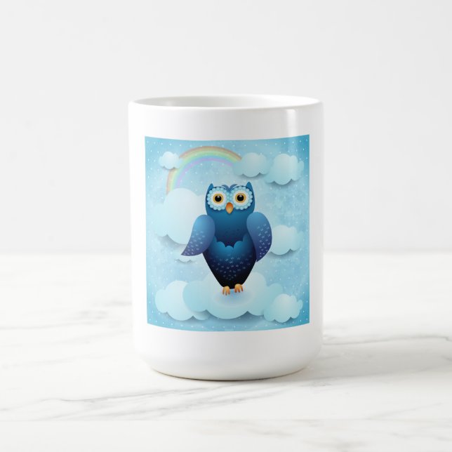 Caneca De Café Coruja no céu (Centro)