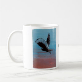 Caneca De Café Coruja Sunrise Pintura: "É uma prostituta"!