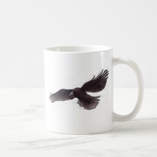 Caneca De Café Corvo (Direita)