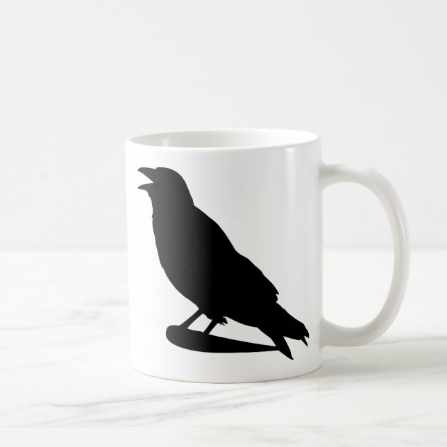 Caneca De Café Corvo (Direita)