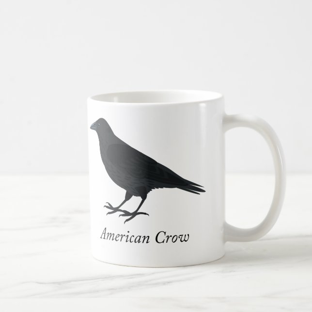 Caneca De Café Corvo americano (Direita)