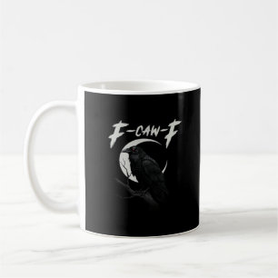 Caneca De Café Corvo Engraçado Essencial Criativo Casual