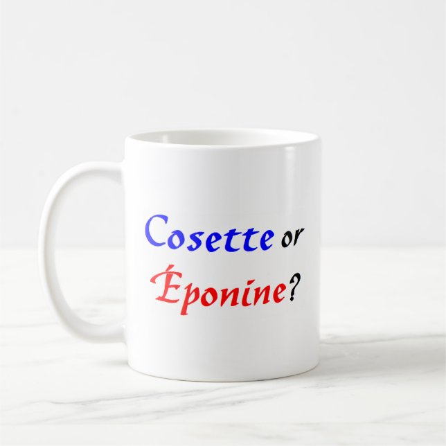 Caneca De Café Cosette Les Miserables (Esquerda)