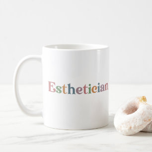 Caneca De Café Cosmetólogo esteticista licenciado Beautician